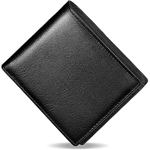 【スマイルSale】【57%OFF+40%OFF+ポイント10%】【実質1,499円】 ATIANNI メンズ 牛本革 オイルドレザー 二つ折り財布