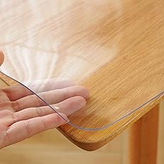 【スマイルSale】【43%OFF】【854円】 Yueboa クリアPVC テーブルマット 35x60cm 厚さ1.5mm