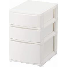 【プライム感謝祭】【53%OFF】【987円】 サンカ ポスデコ 引き出し収納ボックス ハーフ 3段(浅2深1)