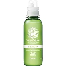 【43%OFF】【628円】 サラヤ ハッピーエレファント 液体洗たく用洗剤コンパクト 本体 600ml