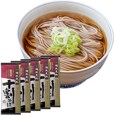 【15%OFF】滝沢更科 十割そば 200g×5袋 送料込1,497円(おトク便3種で1,414円・282.8円/袋)