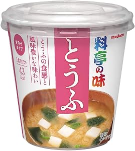 【15%OFF】マルコメ カップ料亭の味 即席味噌汁 1食×6個 とうふ・ほうれん草 送料込419円(おトク便3種で396円・66.0円/個)から
