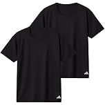 【59%OFF】【936円】 アディダス 男児 メッシュ クルーネックTシャツ 2枚組