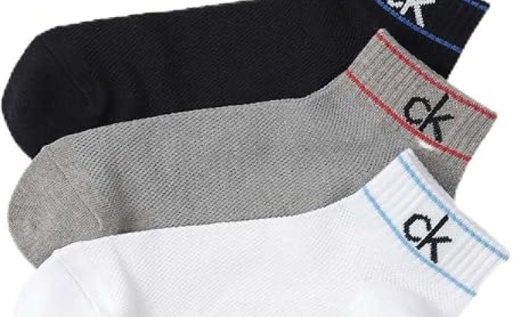 【988円】Calvin Klein(カルバン クライン) ソックス 3足セット 27-29cm