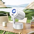 【40%OFF】【15,999円】 Sainellor 充電式 バッテリー内蔵 Android TV搭載 35000LM 270°回転 超高輝度 オートフォーカス 自動台形補正 HDR10+ WiFi6 両方向Bluetooth5.4 天井投影 ホームプロジェクター 【送料無料】