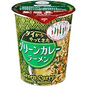 【ポイント29%還元】アライドコーポレーション タイからやってきた カップグリーンカレーラーメン 70ｇ×12個