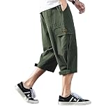 【44%OFF】【880円】 LLHfashion メンズ 7分丈 ショートパンツ