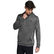 【ポイント49%還元】UNDER ARMOUR(アンダーアーマー)UA Armour Fleece Hoodie Castlerock  Black MD M/Lサイズ