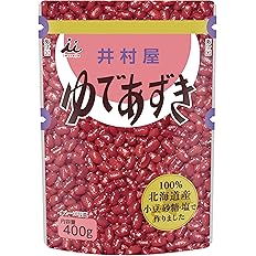 【プライムデー】【43%OFF】【2,841円】 井村屋 北海道パウチゆであずき 400g×10個