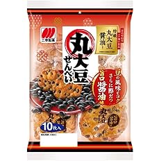 【スマイルSale】【47%OFF】【1,917円】 三幸製菓 丸大豆せんべい 旨口醤油味 10枚×12袋