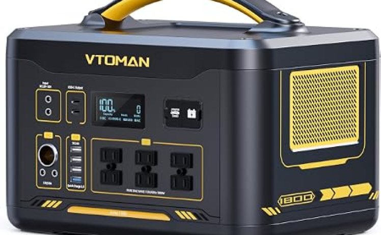 【56,990円】VTOMAN 1800W ポータブル電源1548Wh