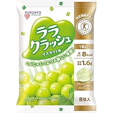 【56%OFF】【949円】 マンナンライフ 蒟蒻畑ララクラッシュ マスカット味 （24g×8個）×12袋