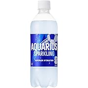 【10%OFF】アクエリアス スパークリング 490ml PET ×24本