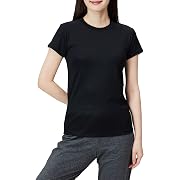 【ポイント63%還元】new balance(ニューバランス)TransformパーフェクトリブショートスリーブTシャツ レディース ブラック Mサイズ