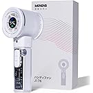 【18%OFF+50%OFF+ポイント20%】【実質894円】 Monons USB充電式 ミスト付き 100段階風量 LEDライト 卓上・手持ち兼用 ハンディファン
