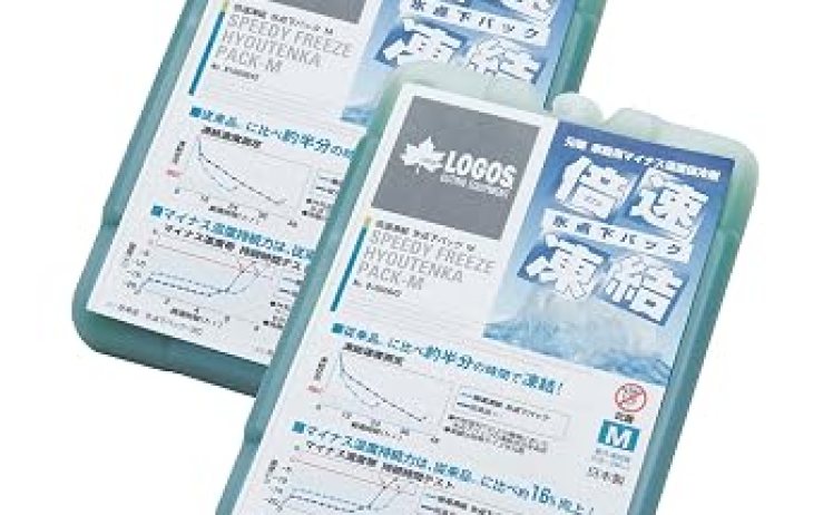【1,092円】ロゴス(LOGOS) 保冷剤 倍速凍結・氷点下パック Mサイズ 2個セット