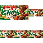 エスビー食品 とろけるカレー 中辛 144g (× 5)