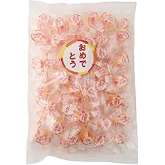 【63%OFF】【607円】 金太郎飴本店 おめでとう飴 400g(約100粒)