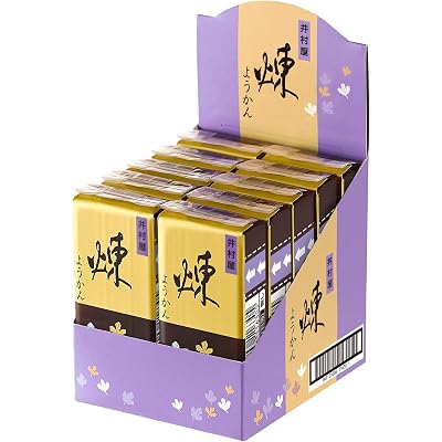 【5%OFF】井村屋 ミニようかん 煉 58g×10個 送料込641円(おトク便3種で609円・60.9円/個)