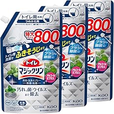 【プライム感謝祭】【42%OFF】【1,080円】 マジックリン トイレ消臭・洗浄スプレー 除菌・抗菌 つめかえ用 800ml×3個