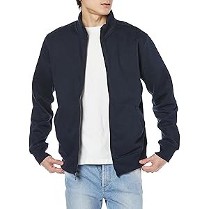 【プライムデー】【66%OFF】【872円】 Amazon Essentials メンズ フリース ジップアップ モックネック スウェットシャツ
