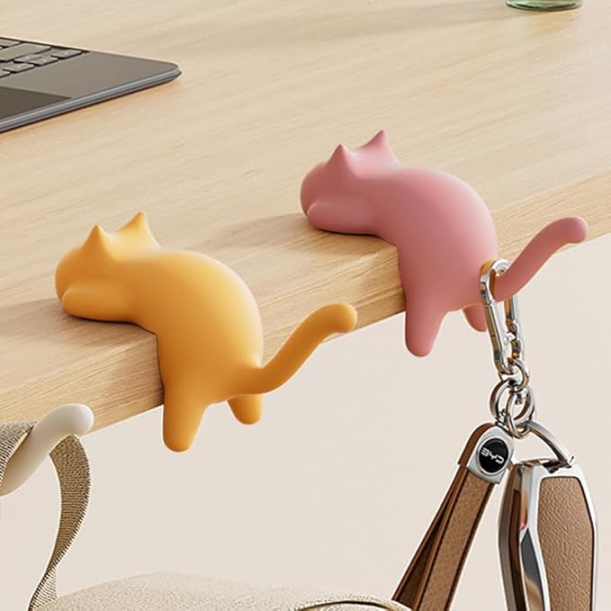 【89円】 Amazon Haul かわいい猫のデスクエッジフック 2個セット 【送料無料】