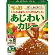 【20%OFF】エスビー食品 あじわいカレー 甘口 170g ×6個