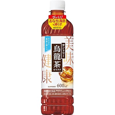 【15%OFF】【お腹の脂肪を減らす】サントリー 烏龍茶 600ml×24本 送料込1,545円(64.4円/本)【機能性表示食品】