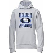 【ポイント45%還元】UNDER ARMOUR(アンダーアーマー) パーカー ボーイズ ハローグレー チームロイヤル YXLサイズ