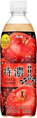 【25%OFF】アサヒ飲料 三ツ矢 特濃アップルスカッシュ・オレンジスカッシュ・グレープスカッシュ 500ml×24本 各実質1,787円(74.5円/本) 送料無料