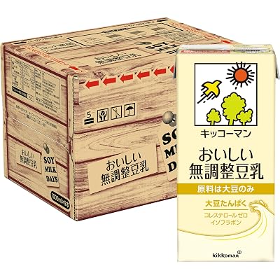 【56%OFF】キッコーマン おいしい無調整豆乳 SOYMILK DAYS 1000ml×9本 実質1,259円(139.9円/本)