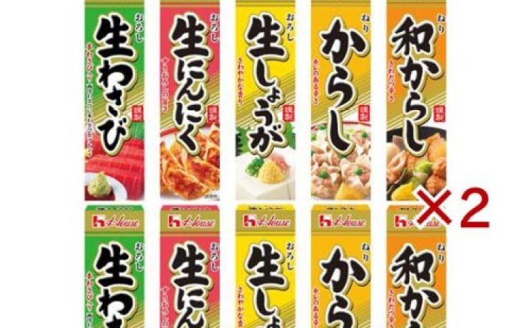【1,456円】ハウス ねりスパイス 5種セット 20本 訳あり