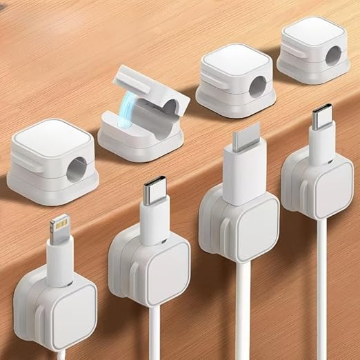 【81円】 Amazon Haul ケーブルオーガナイザークリップ 8個セット 【送料無料】