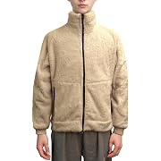 【ポイント15%還元】Penfield(ペンフィールド) フルジップ ボアフリース ジャケット ベージュ XLサイズ