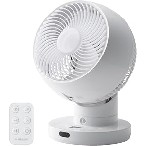 【24時まで】スリーアップ 音声操作DCスイングサーキュレーター CF-AZ0706WH 送料込3,600円【音声操作＆人感センサー】