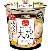 明星 大砲ラーメン監修 とんこつワンタンスープ 6個