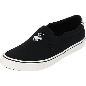 【60%OFF】【1,765円】 BEVERLY HILLS POLO CLUB メンズ スリッポンスニーカー