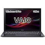 【20%OFF+10%ポイント！】VAIO Pro PG VJPK13C11N 整備済み品 － Core i5-1035G1/Windows 11 Pro/MS 0ffice 2021搭載13.3インチノートパソコンが27,960円送料無料
