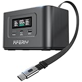 【20%OFF+5%ポイント！】AFERIY Nano 100 AF-PB010 － 145W出力対応 99.2Wh/31,000mAh 伸縮式Type-Cケーブル内蔵 ポータブルバッテリーが7,192円（実質6,742円）送料無料