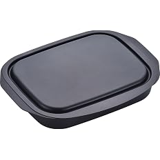 【スマイルSale】【64%OFF】【987円】 和平フレイズ グリルパン 焼く 蒸す 温め直し ランチーニ 角型 17×22cm 蓋付
