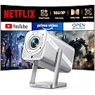 【15%OFF+78%OFF】【実質4,539円】 TOPTRO Netflixライセンス&20WDolby対応 750ASNI 高輝度 AI自動フォーカス＆自動台形補正 ホームプロジェクター 【送料無料】