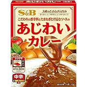 【20%OFF】S&B(エスビー) エスビー食品 あじわいカレー 中辛 170g ×6個