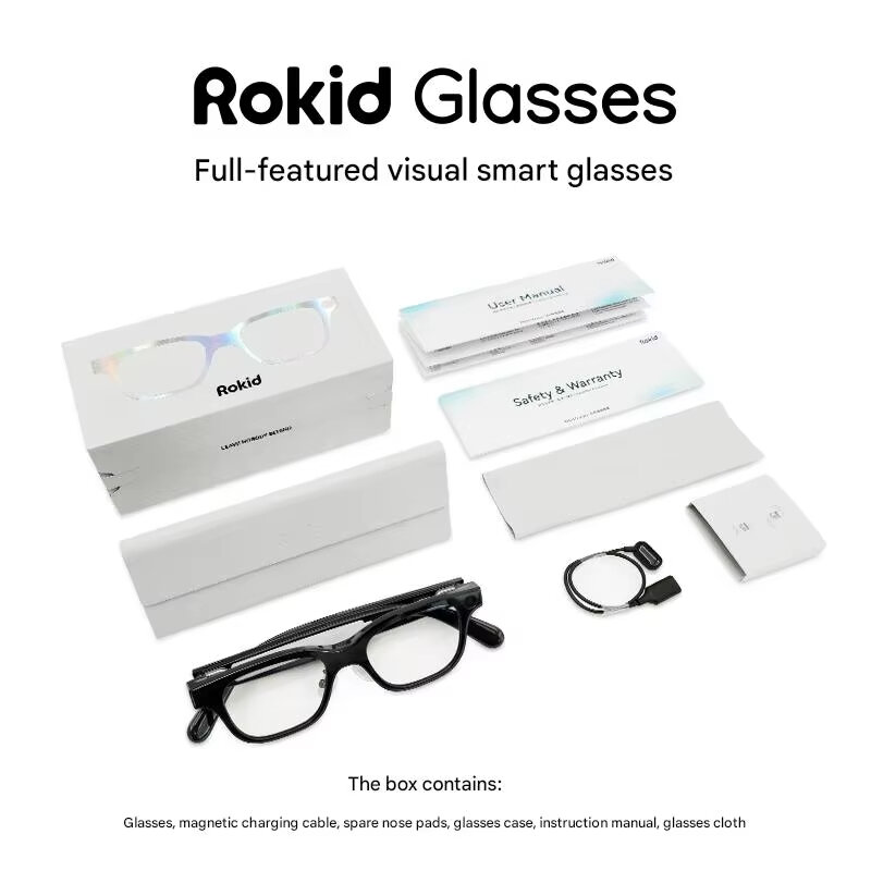 【$348.01 OFF！】Rokid ARウェアラブルAIスマートオーディオグラスが$459.99送料無料