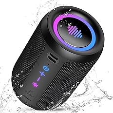 【49%OFF】【1,277円】 Uoudio 12W Bluetooth5.4 IPX7防水 ワイヤレススピーカー