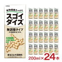 訳あり 大塚食品 スゴイダイズ 無調整タイプ 200ml紙パック 24本