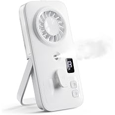 【70%OFF+ポイント50%】【実質749円】 HALOHOME USB充電式 ミスト機能付き ハンディ・卓上 2WAYミストファン
