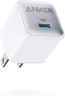 Anker Nano Charger 20W USB-C PD 急速充電器 税込1,290円 プライム会員送料無料