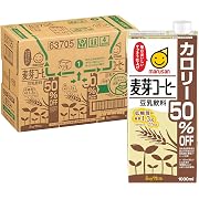 【50%OFF】マルサン 豆乳飲料麦芽コーヒー カロリー50%オフ 1L×6本