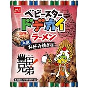 【29%OFF】ベビースタードデカイラーメン大阪お好み焼き味 60g×12袋