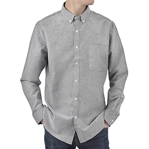 【48%OFF】【960円】 Aroh メンズ オックスフォード ボタンダウンシャツ